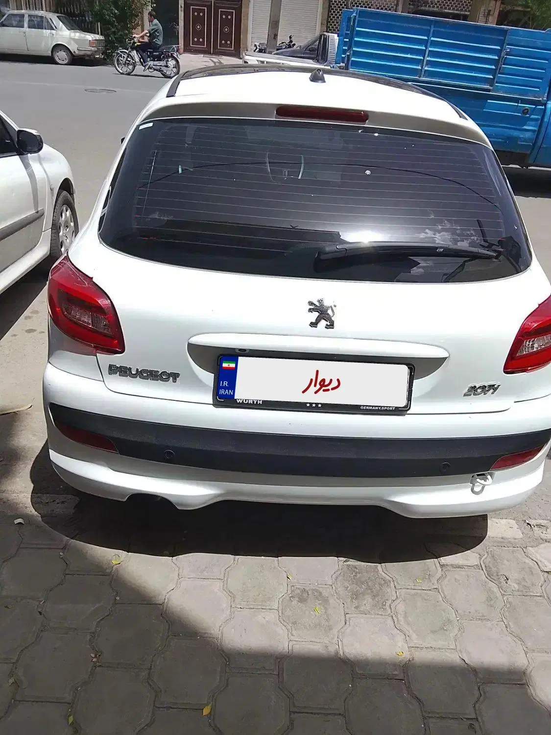 ۲۰۷پانا رینگ‌MS|خودرو سواری و وانت|کاشان, باغچه فیض|دیوار