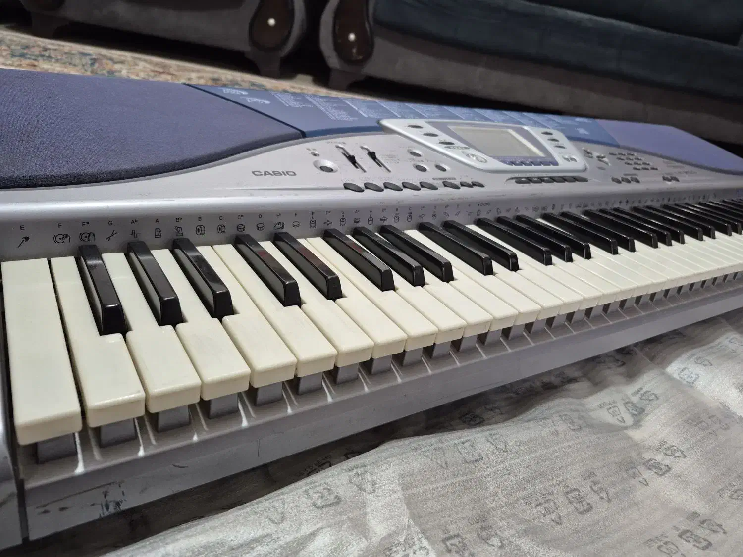 پیانو ارگ کاسیو ۶ اکتاو|پیانو، کیبورد، آکاردئون|گرگان, |دیوار