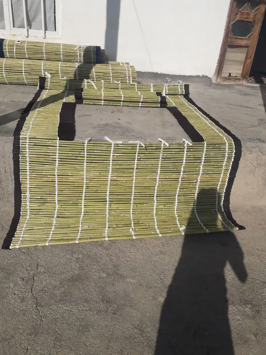 حصیر بافی  آقچلی|صنایع دستی و سایر لوازم تزئینی|گنبد کاووس, |دیوار