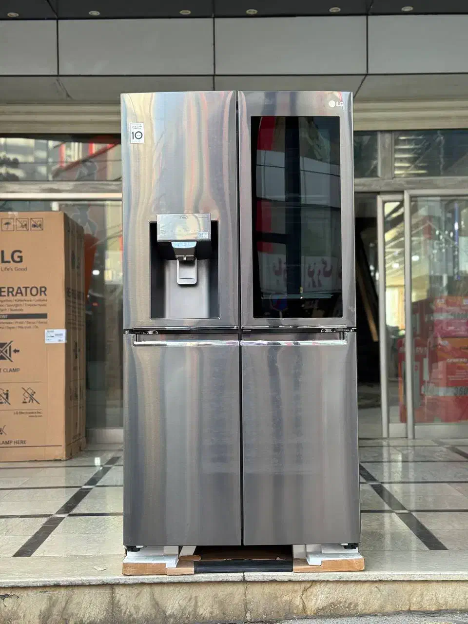 یخچال ساید الجی مدل x24 مونتاژ کره|یخچال و فریزر|تهران, نجات اللهی|دیوار