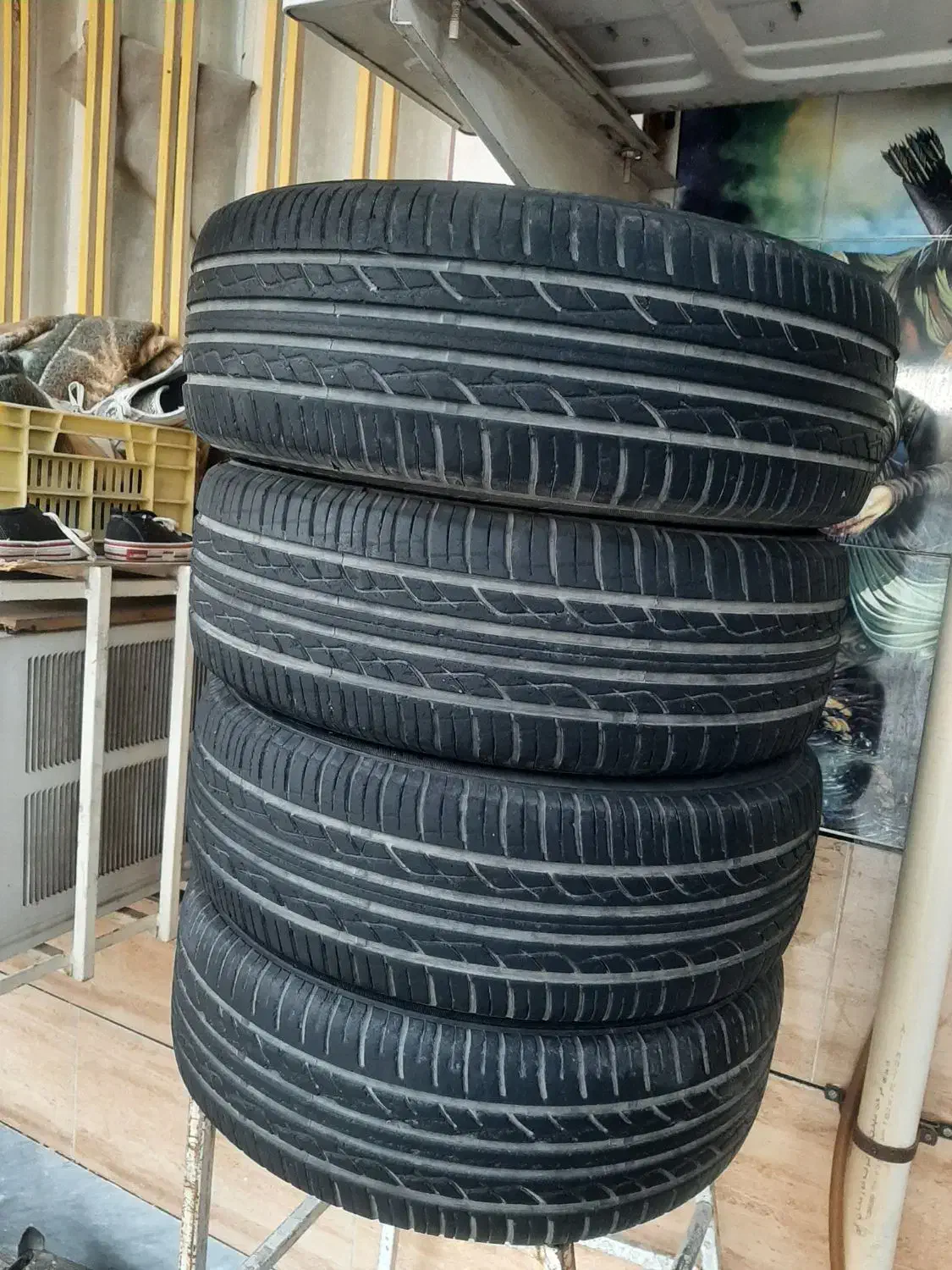 لاستیک 195 رینگ 15|قطعات یدکی و لوازم جانبی|اهواز, بهارستان|دیوار