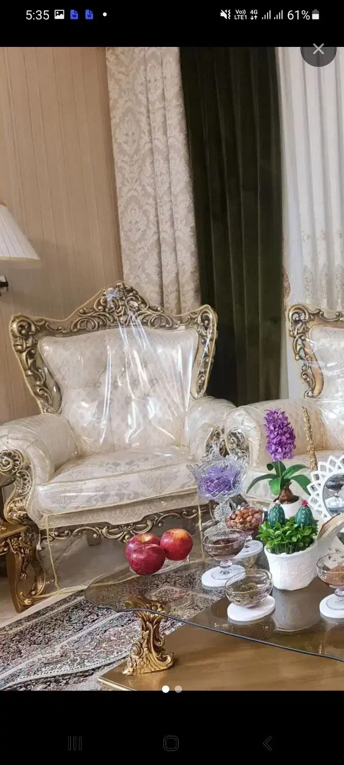 مبلمان کلاسیک|مبلمان خانگی و میز عسلی|نیشابور, شهرک بسیج|دیوار