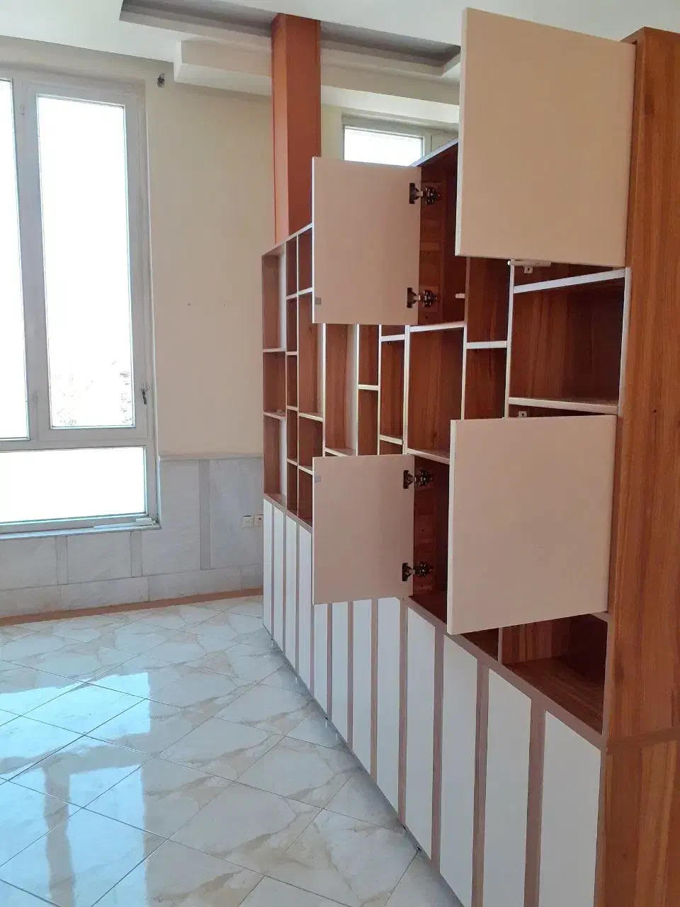 کابینت و دکور اداری میلاد * طراحی خاص برند شما|خدمات پیشه و مهارت|خمین, |دیوار