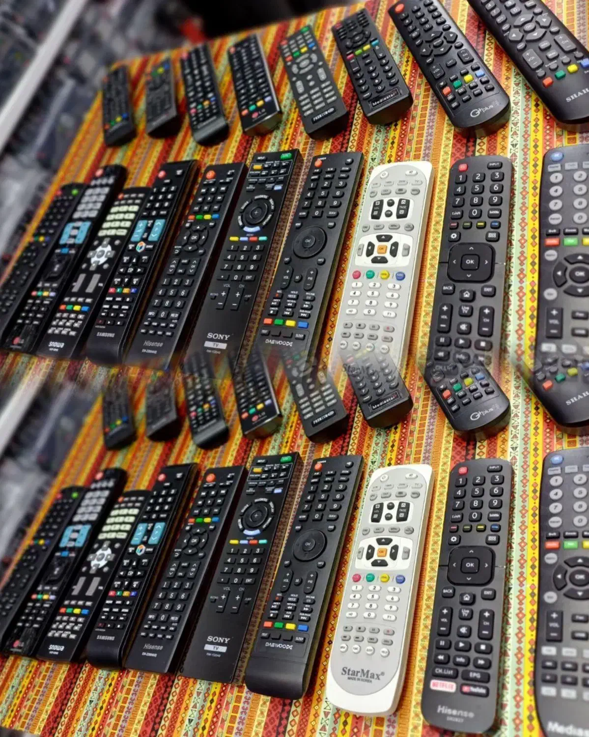 انواع کنترل|تلویزیون و پروژکتور|زارچ, |دیوار