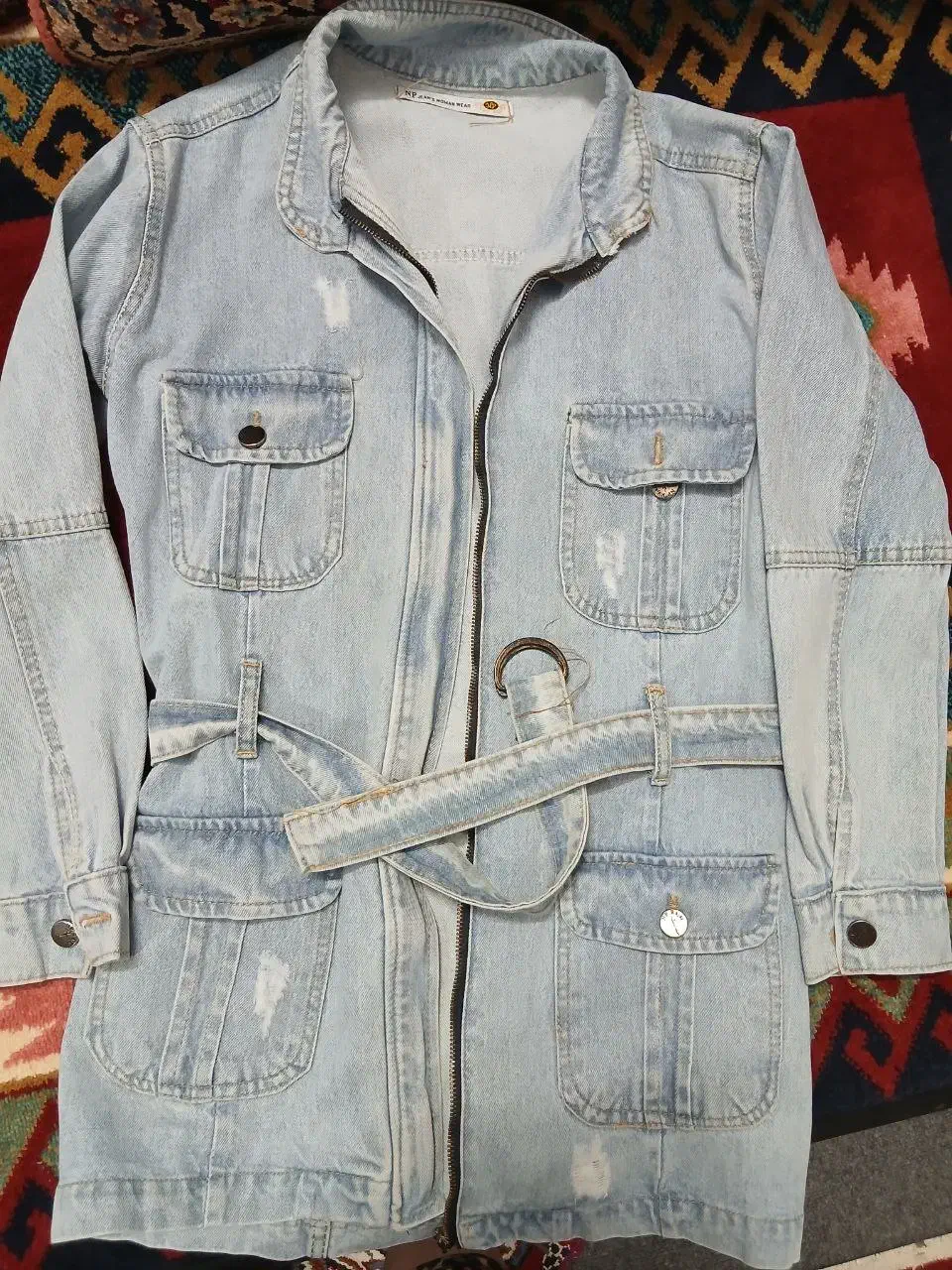 مانتو جین  در حد نو|لباس|معصومیه, |دیوار