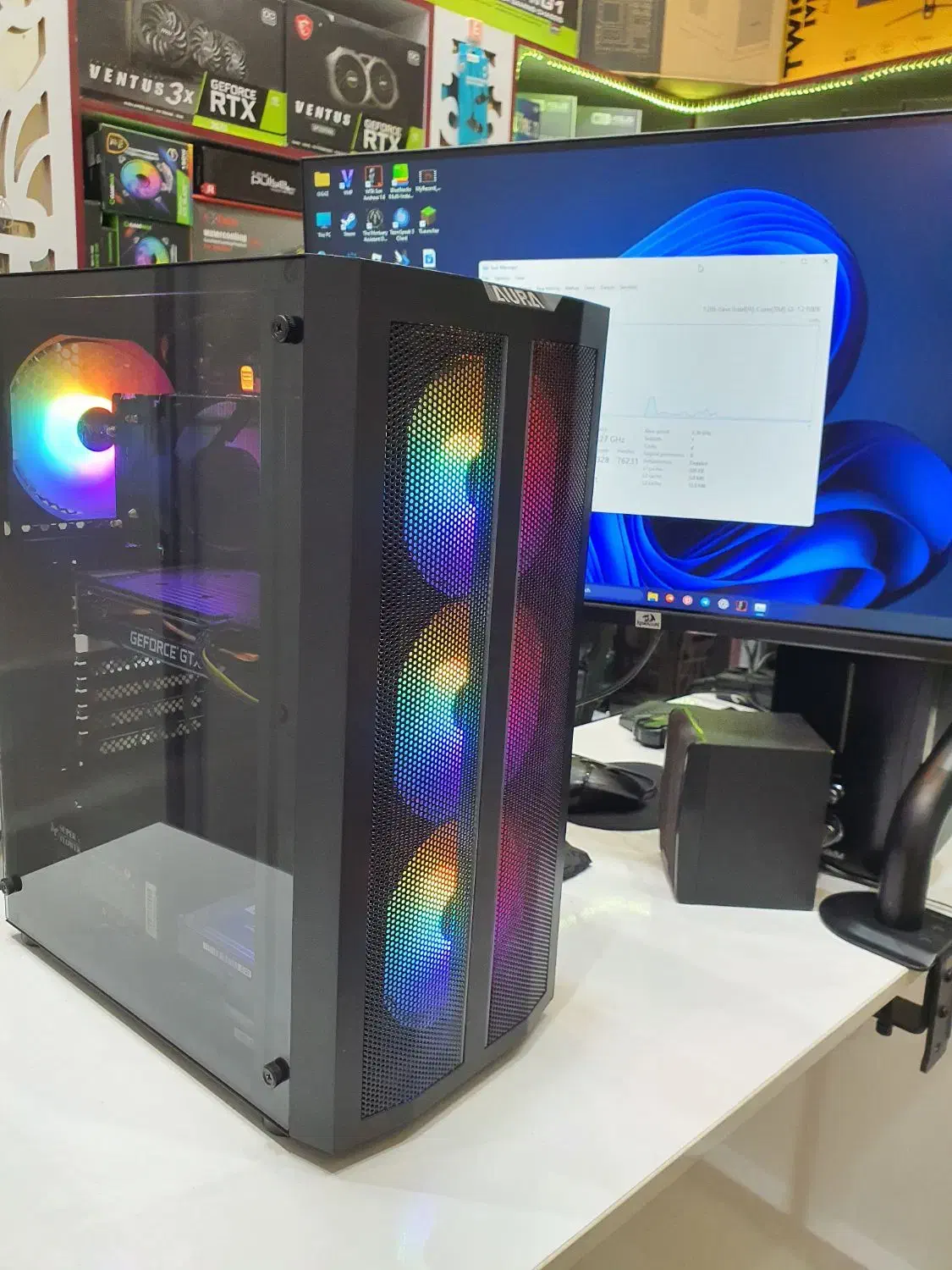 کامپیوتر گیمینگ با گرافیک انویدیا|رایانه رومیزی|ملایر, |دیوار