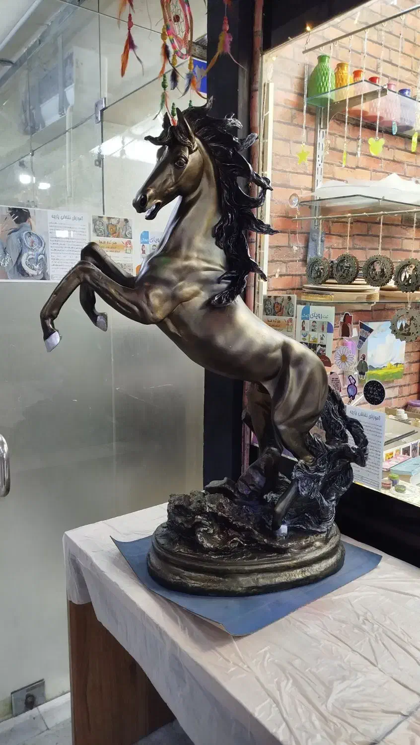 مجسمه اسب|مجسمه، تندیس، ماکت|ری, سرتخت|دیوار