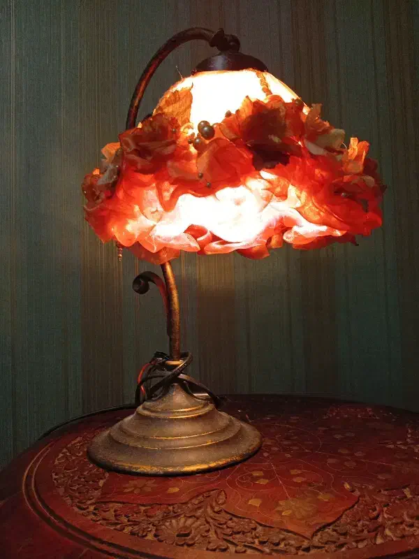 آباژورهای تایلندی برنز سالم|چراغ خواب و آباژور|کرج, کوی کارمندان شمالی|دیوار