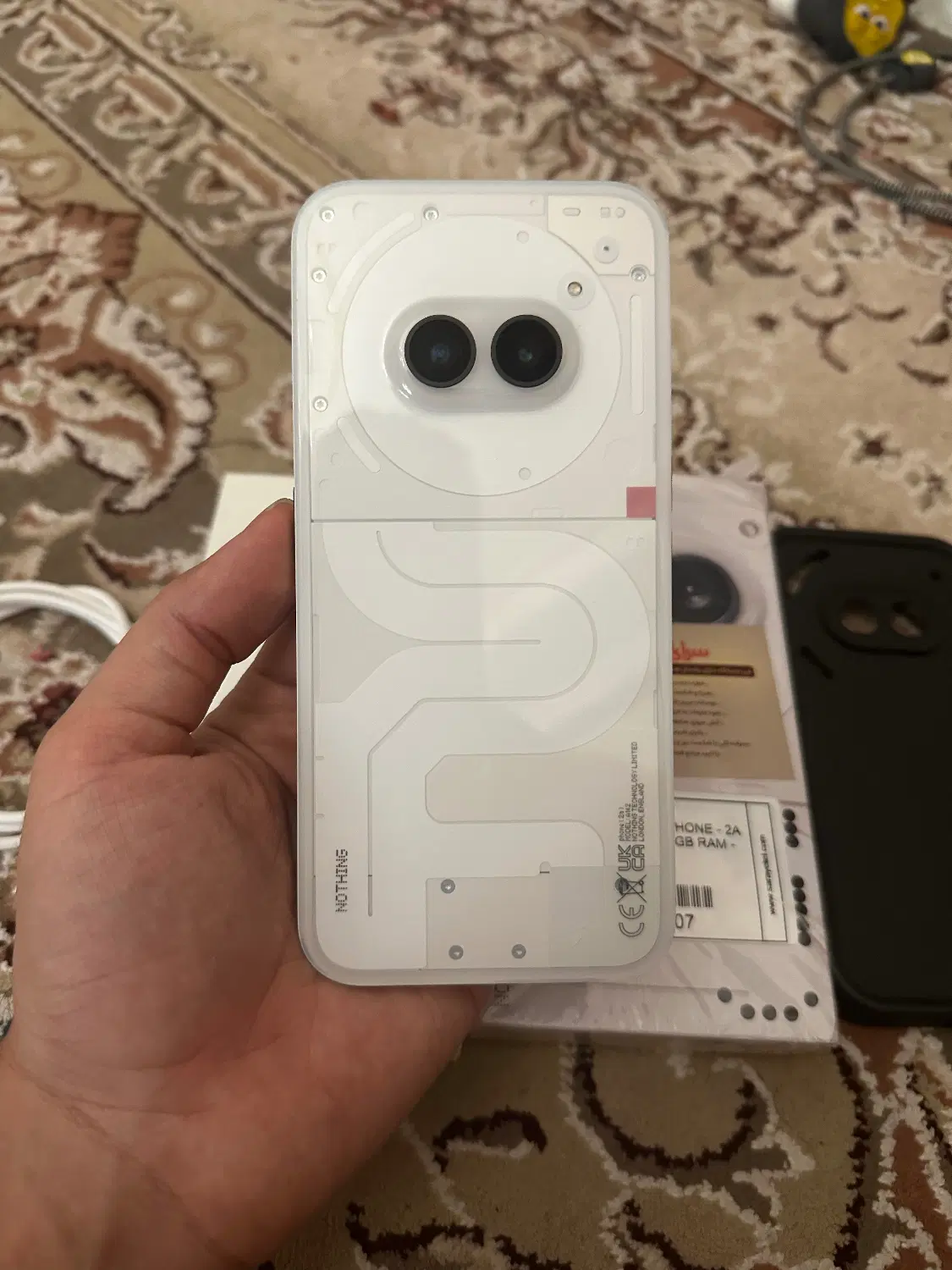 Nothing phone 2a 128 ram 8 ناتینگ معاوضه|موبایل|تهران, استاد معین|دیوار