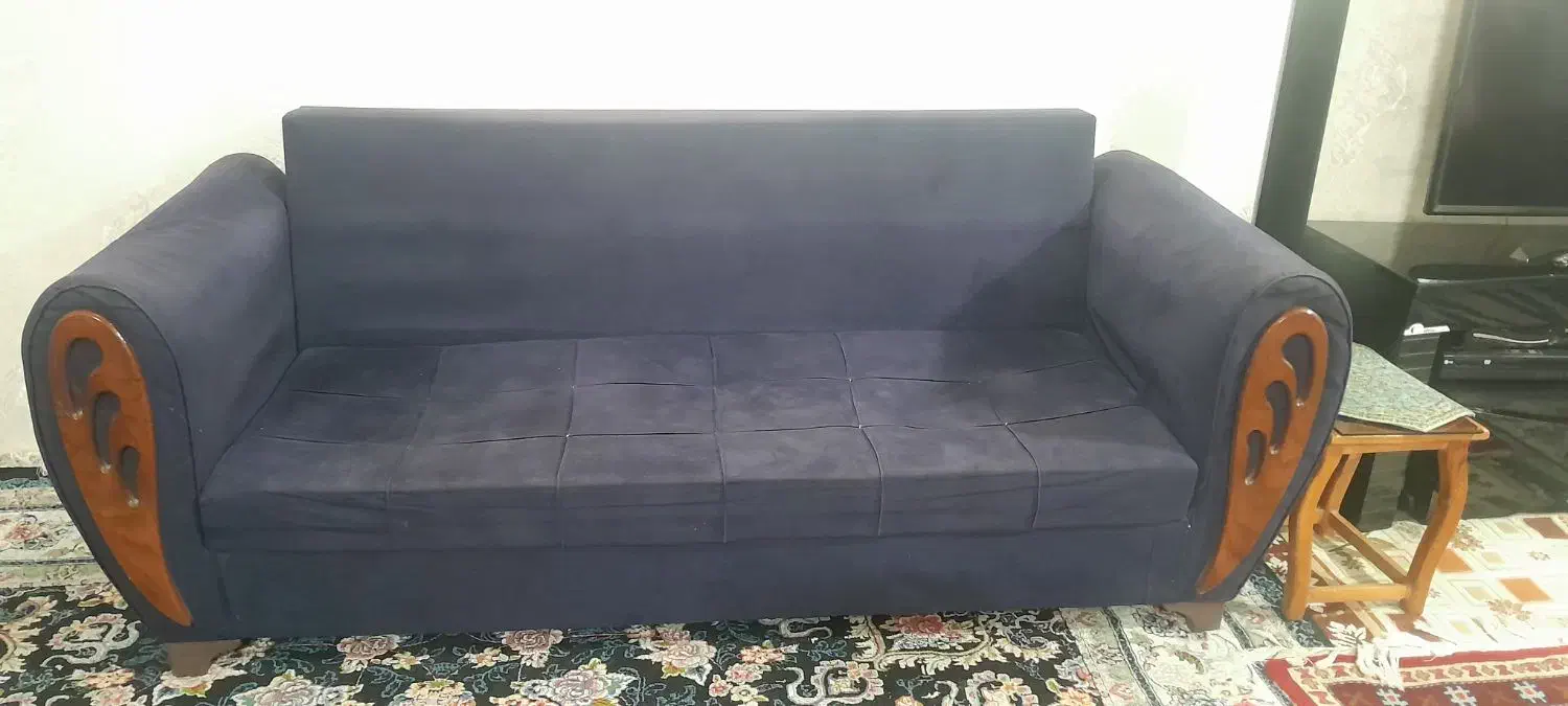 مبل هفت نفره مخمل|مبلمان خانگی و میز عسلی|بروجرد, |دیوار