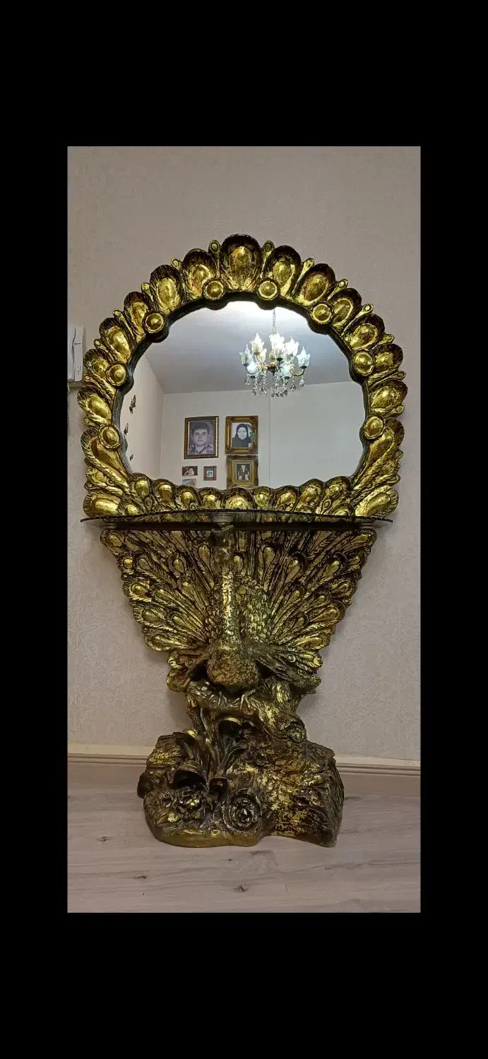 کنسول مدل طاووس|بوفه، ویترین، کنسول|اردبیل, |دیوار