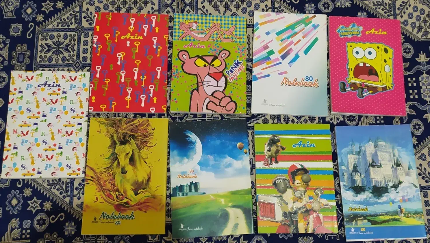 .دفتر مشق کاملا نو نو|لوازم التحریر|شیراز, شهرک صدا و سیما|دیوار