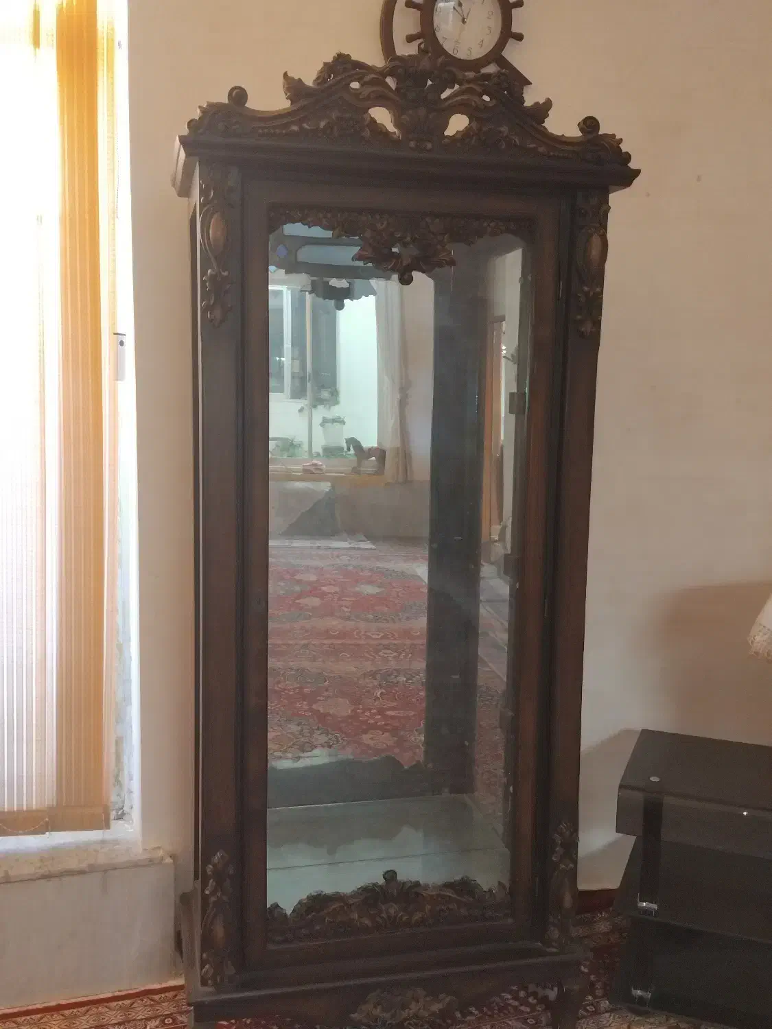 ویترین چوبی نو|بوفه، ویترین، کنسول|فارسان, |دیوار