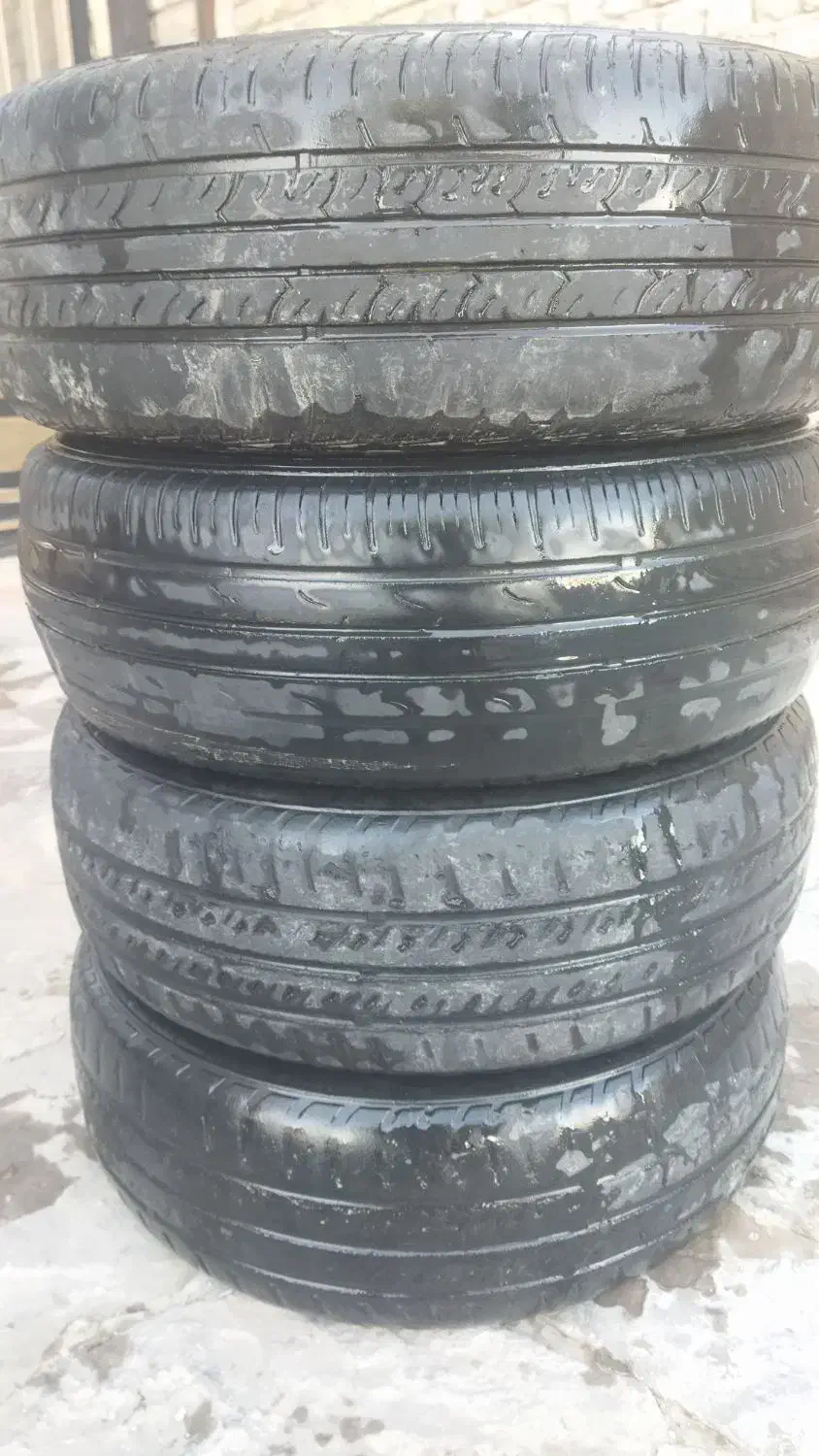 سلام 4عدد رینگ ولاستیک پژو 405درحدنوع|قطعات یدکی و لوازم جانبی|تربت‌حیدریه, بالا ولایت|دیوار