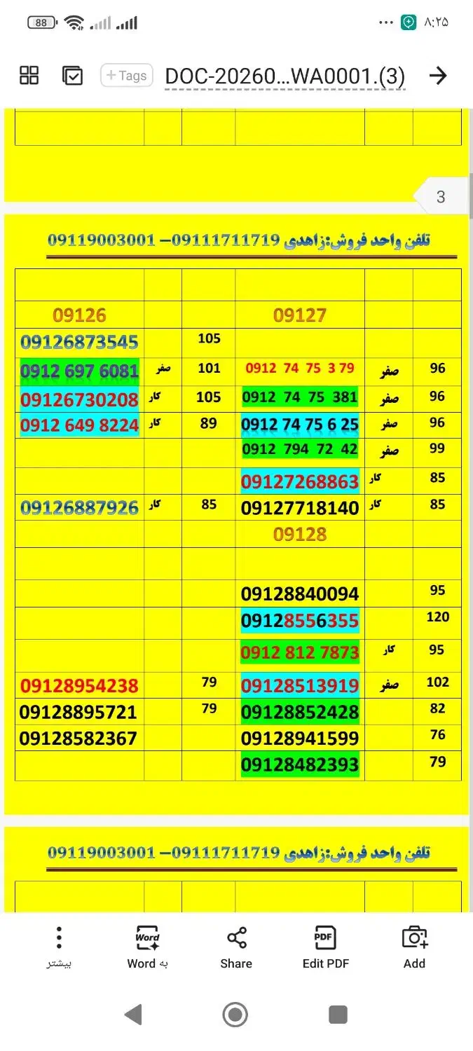 09120172582|سیم‌کارت|گنبد کاووس, |دیوار
