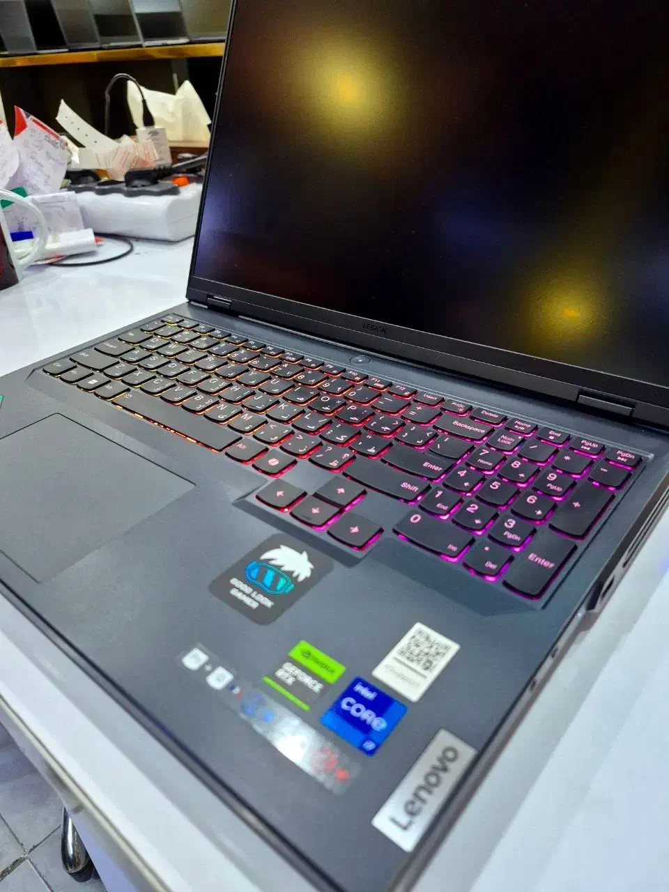 لنوو لژیون گرافیک 8 rtx 4060 صفحه 240 هرتز|رایانه همراه|قزوین, |دیوار