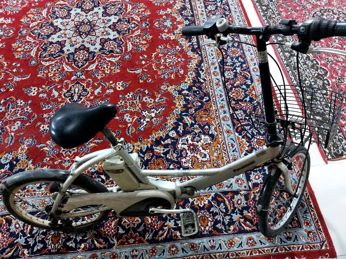 دوچرخه برقی ژاپنی تاشو مارک پاناسونیک.|دوچرخه، اسکیت، اسکوتر|اصفهان, برازنده|دیوار