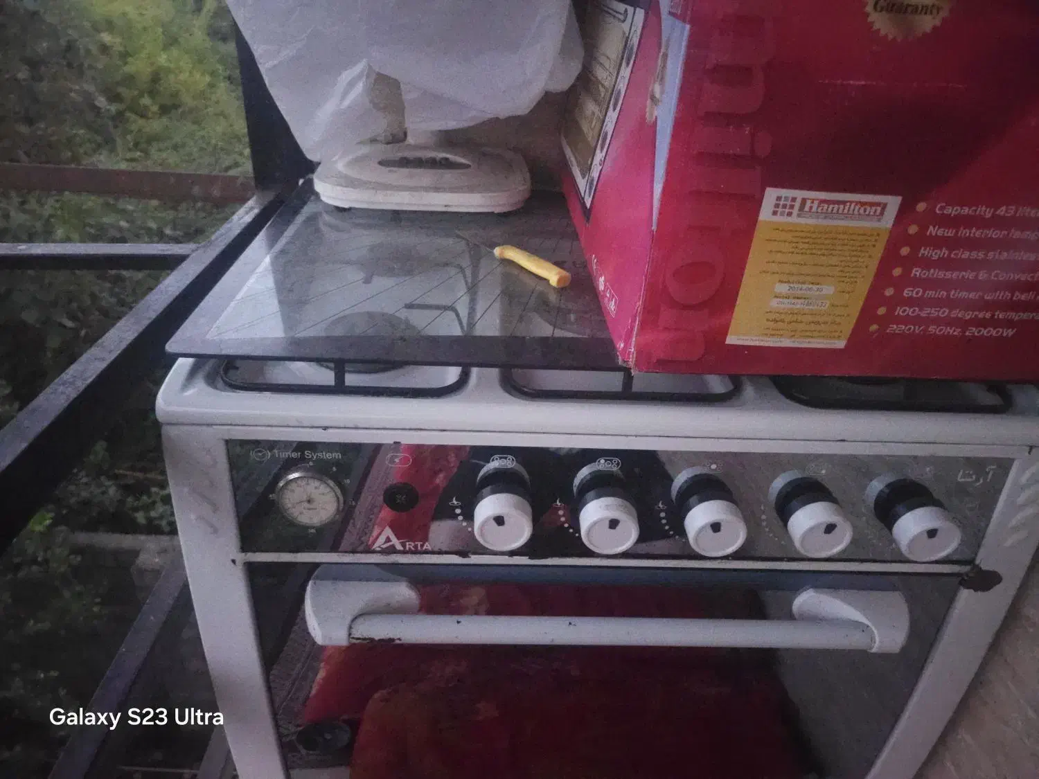 اجاق گاز ۵شعله|اجاق گاز و لوازم برقی پختوپز|خرمآباد (تنکابن), |دیوار