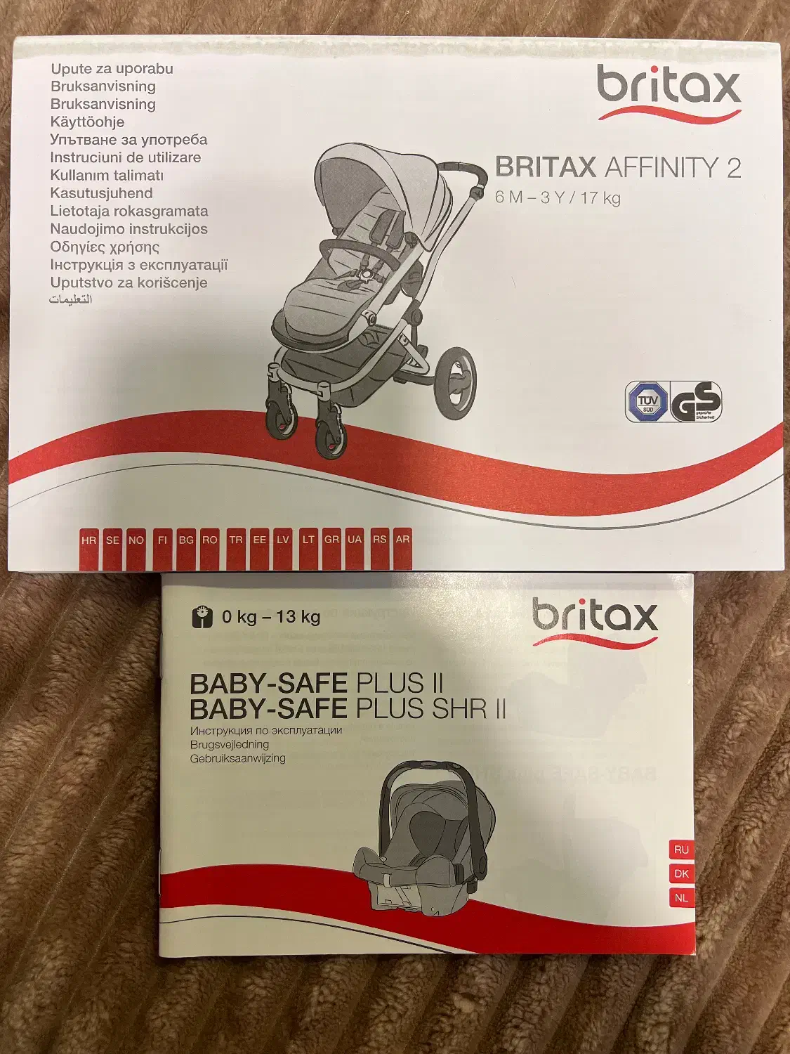 کالسکه و کریر بریتکس مدل افینیتی|اسباب و اثاث بچه|کرج, شهرک بنفشه|دیوار