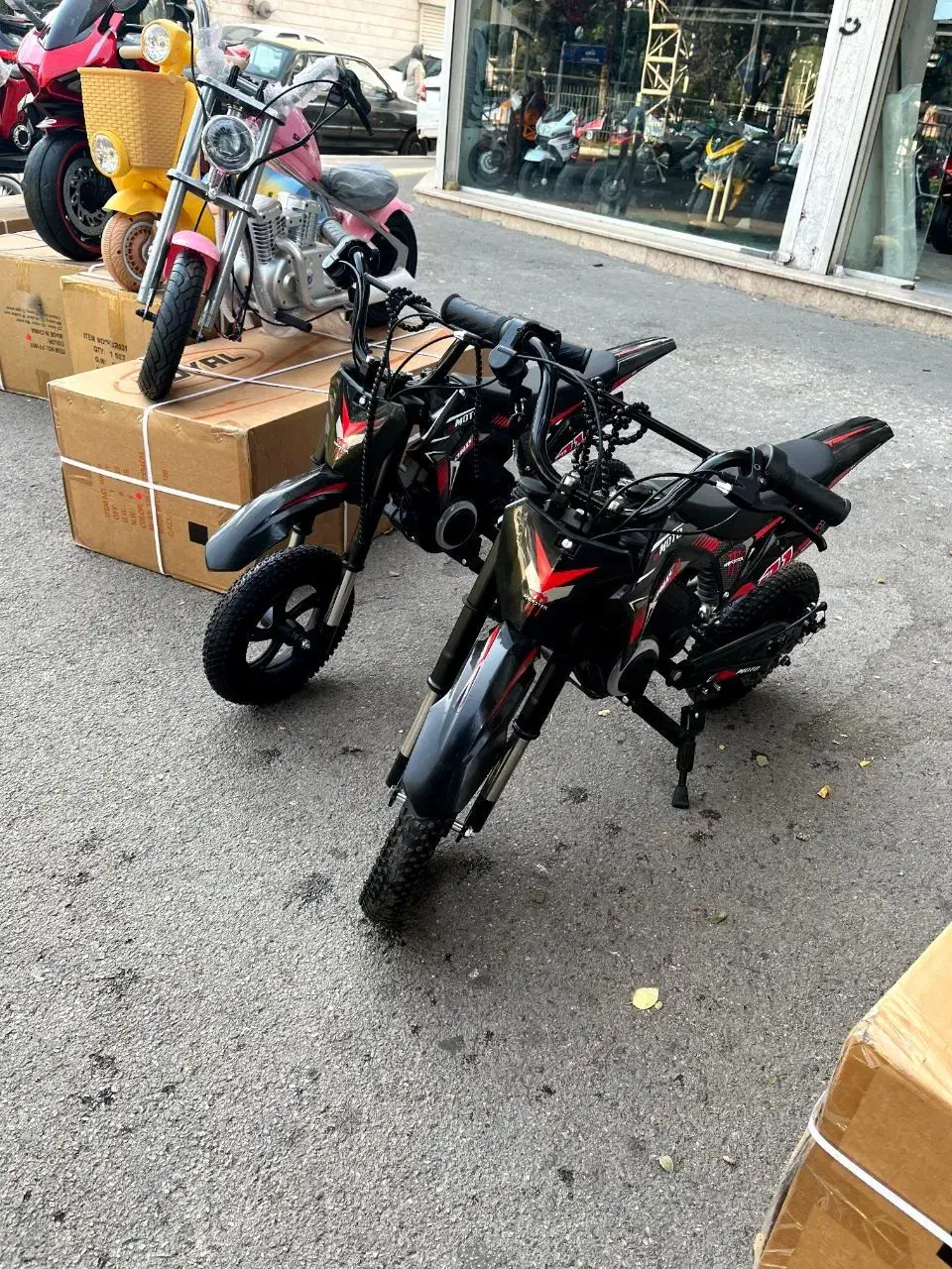 موتور مینی کراس فروش اقساطی بدون پیش قسط تاکستان|موتورسیکلت|تاکستان, |دیوار