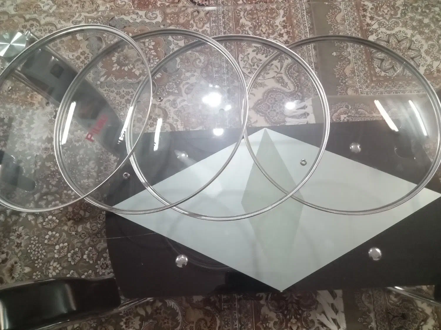 ۴ عدد درب پیرکس ۳۲|ظروف پخت‌وپز|شهرضا, |دیوار