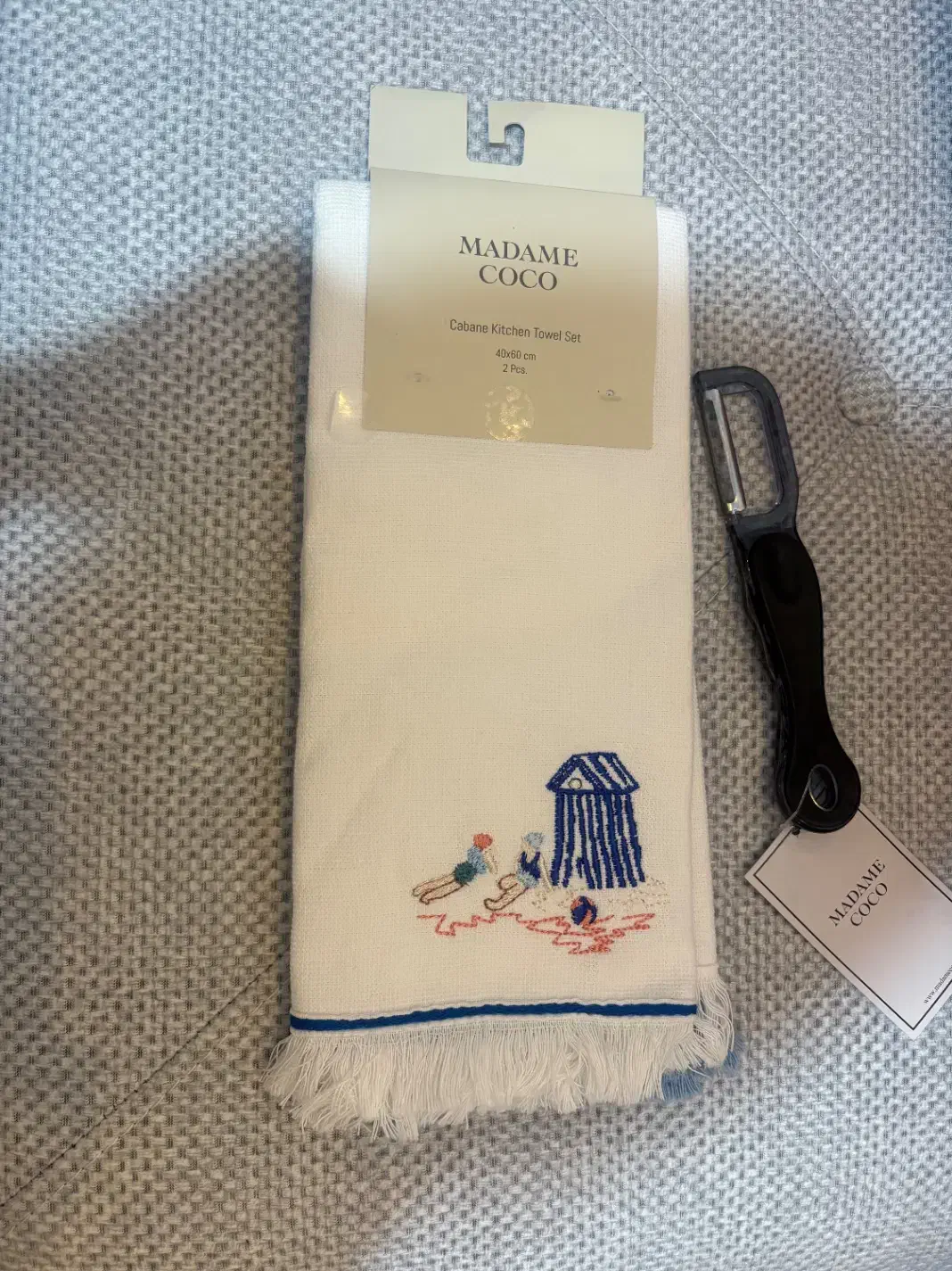 پوست کن و ست حوله مادام کوکو|سفره، حوله، دستمال آشپزخانه|تهران, هفت حوض|دیوار