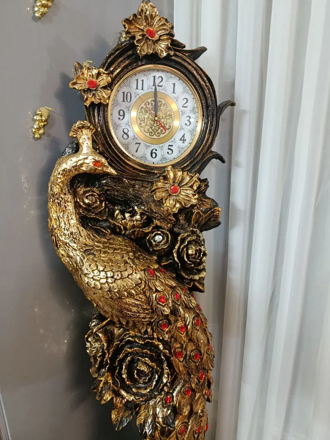 ساعت ایستاده طاووس|ساعت دیواری و تزئینی|نیشابور, مدرس|دیوار