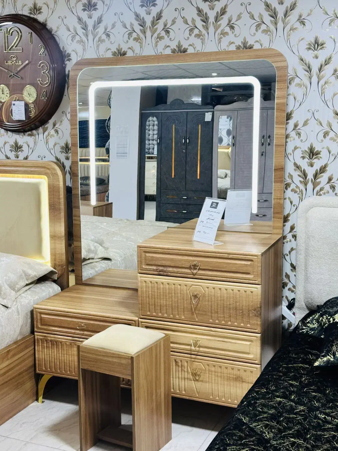 خواب راحت رو با این سرویس خواب زیبا تجربه کنید|تخت و سرویس خواب|یاسوج, |دیوار