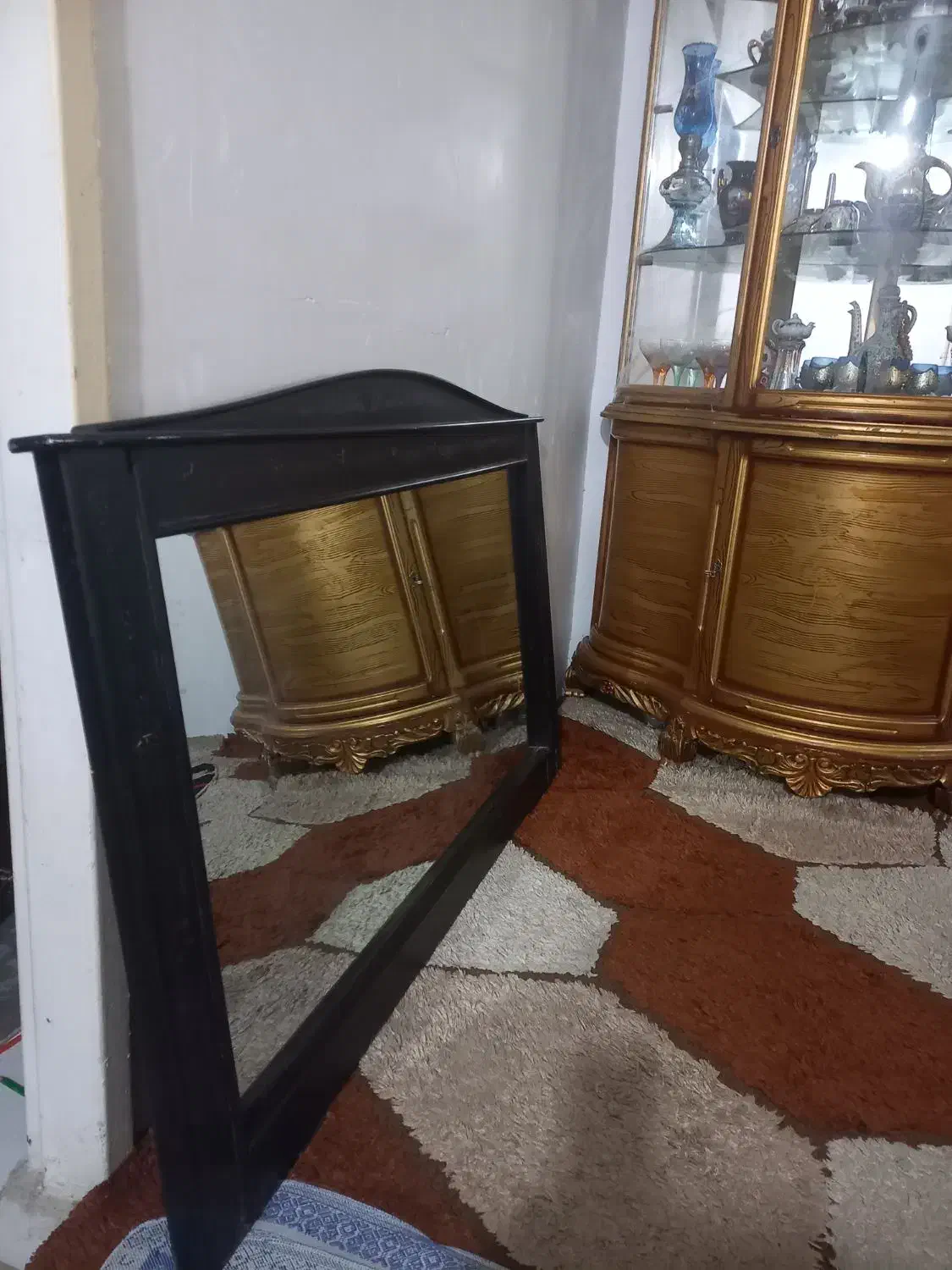 آینه بزرگ سالم  درحد بدون خط وخش آینه|آینه|اسلام‌شهر, شهرک واوان|دیوار