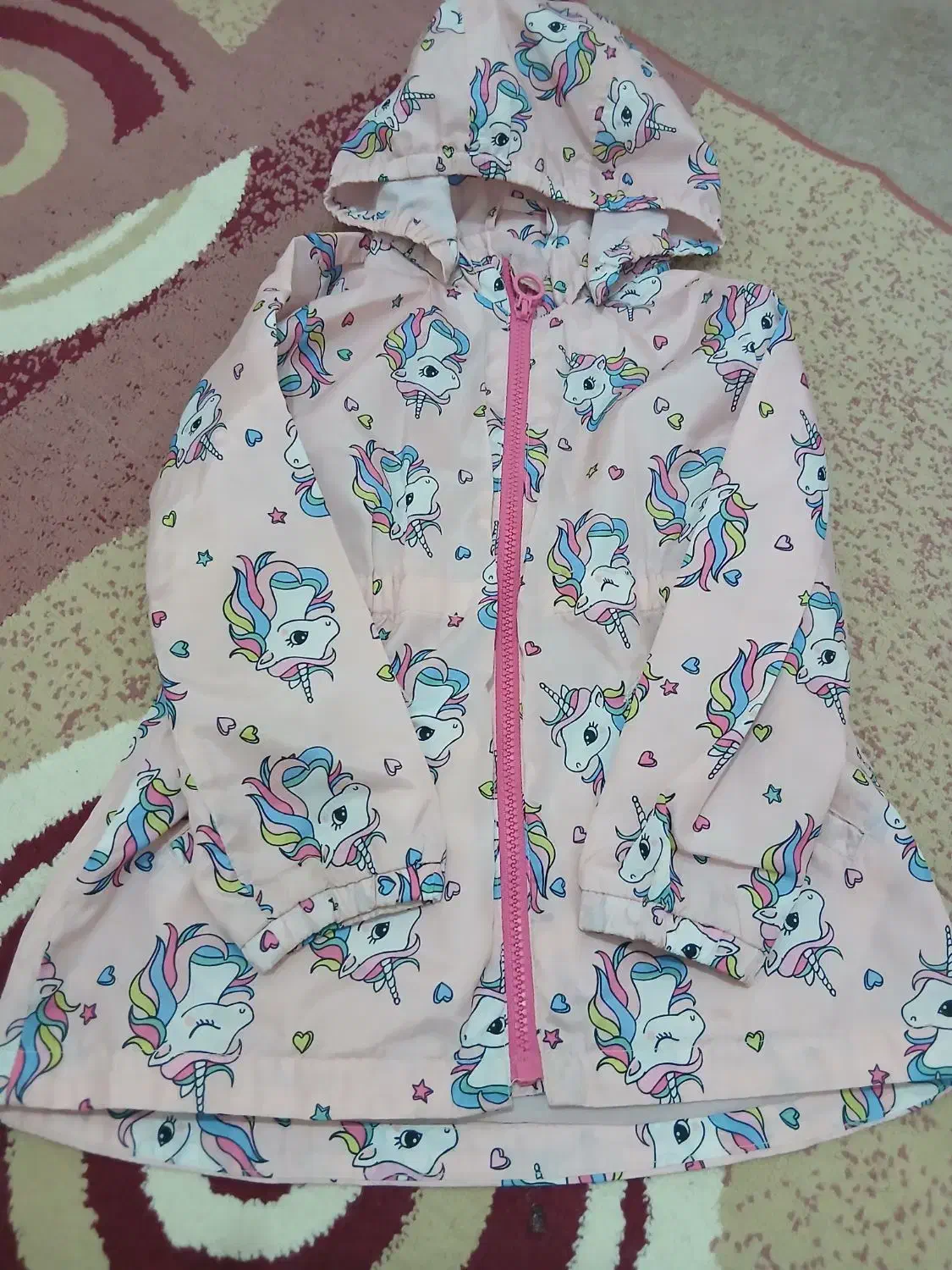 کاپشن و بارانی دخترانه|کفش و لباس بچه|میانه, |دیوار