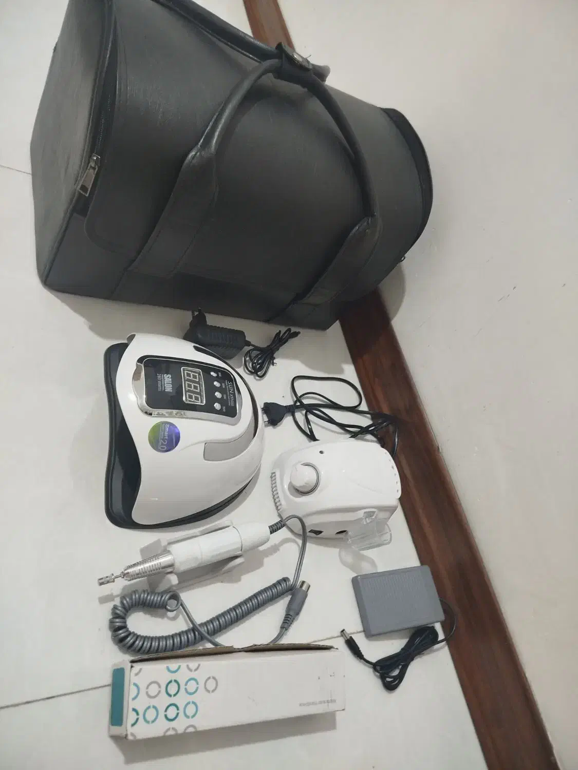 ست کامل لوازم ناخونکاری حرفه ای|آرایشی، بهداشتی، درمانی|رشت, امین الضرب|دیوار