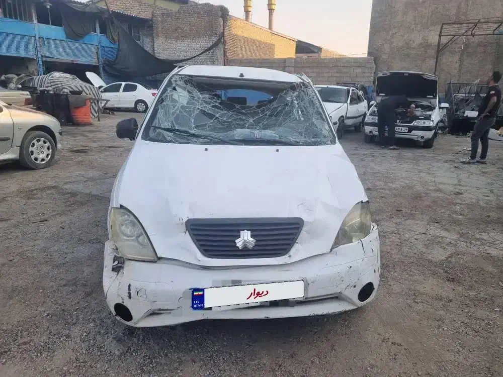 تیبا ۲ تصادفی۹۶شاسی پلمپ|خودرو سواری و وانت|مشهد, کوی سیدی|دیوار