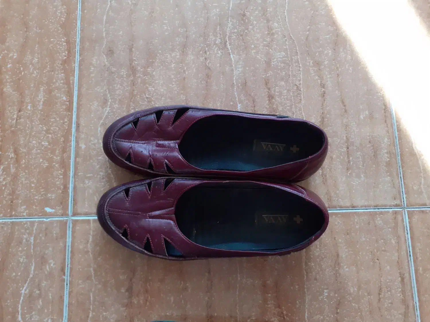 کفش چرم طبیعی اصل|کیف، کفش، کمربند|بجنورد, |دیوار