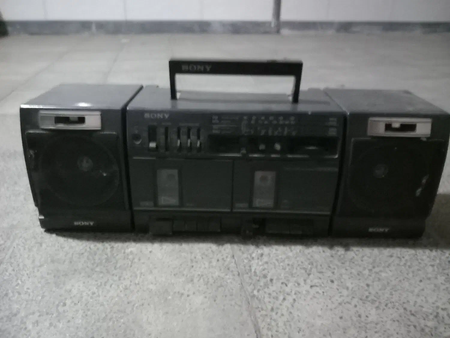 دستگاه ظبط سونی دو کاسته|پخشکننده همراه|همدان, |دیوار