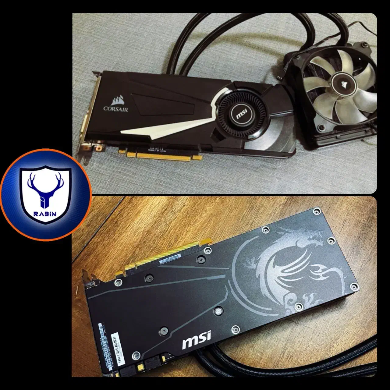 کارت گرافیک GTX 1080 8GB MSI CORSAIR|قطعات و لوازم جانبی رایانه|مشهد, ارشاد|دیوار