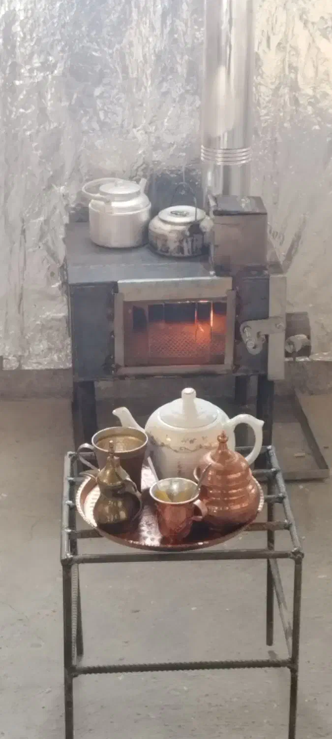 بخاری وشومینه هیزومی|بخاری، هیتر، شومینه|زرندیه, |دیوار