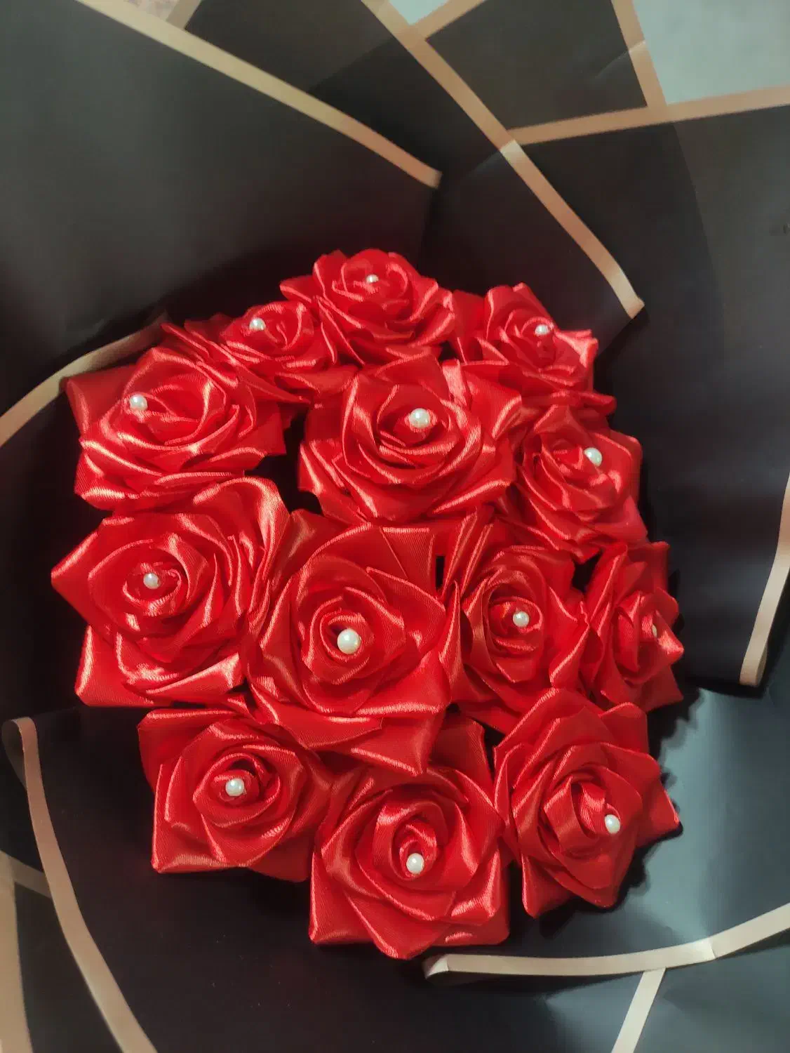 گل روبانی|گل مصنوعی|بروجرد, |دیوار