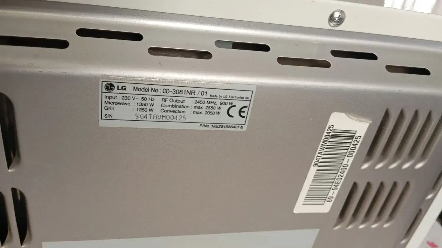 ماکروویو LG|اجاق گاز و لوازم برقی پخت‌وپز|فردیس, شهرک وحدت|دیوار