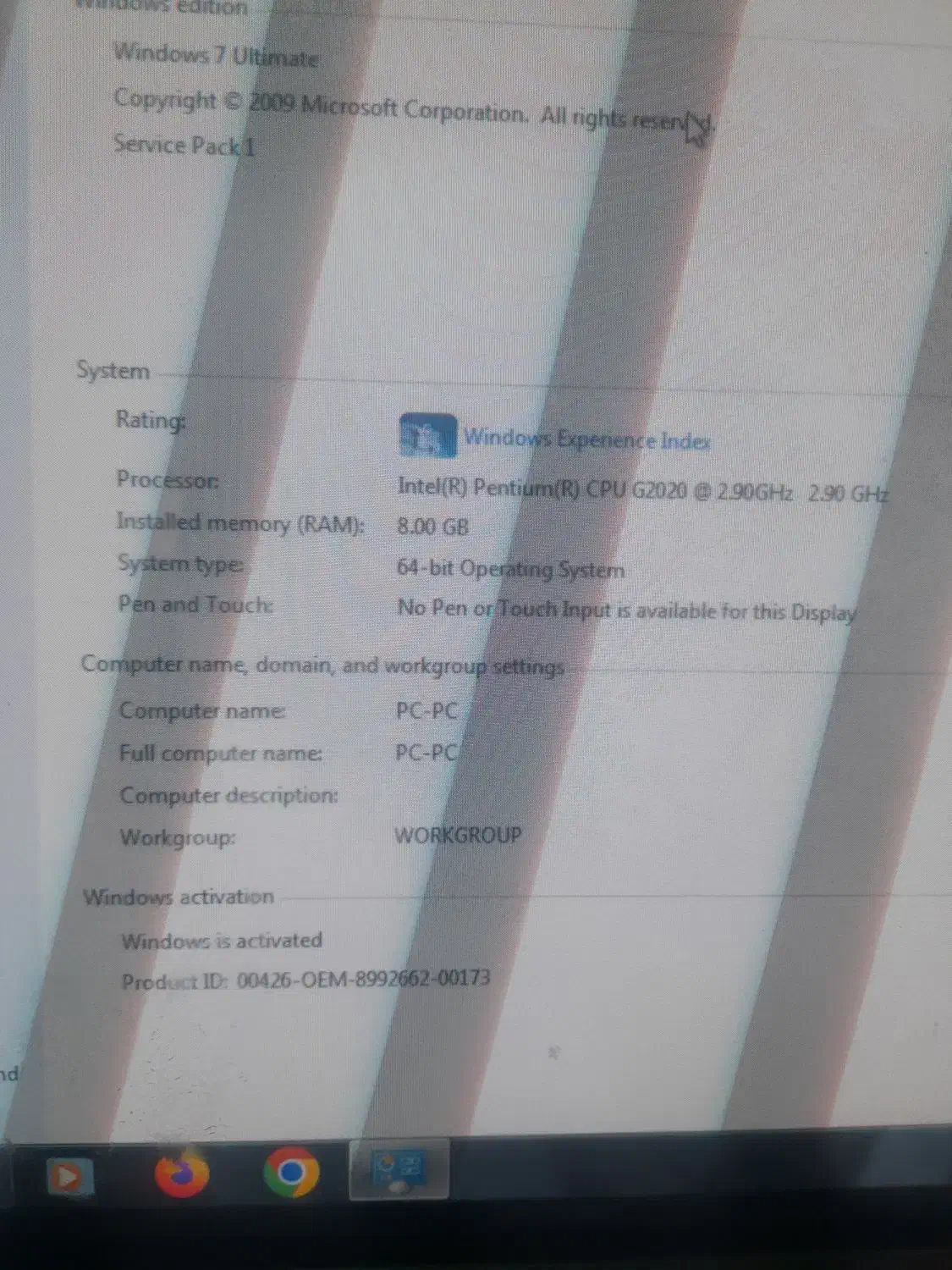 کامپیوتر قدیمی ولی ارتقا داده شده|رایانه رومیزی|آق قلا, |دیوار