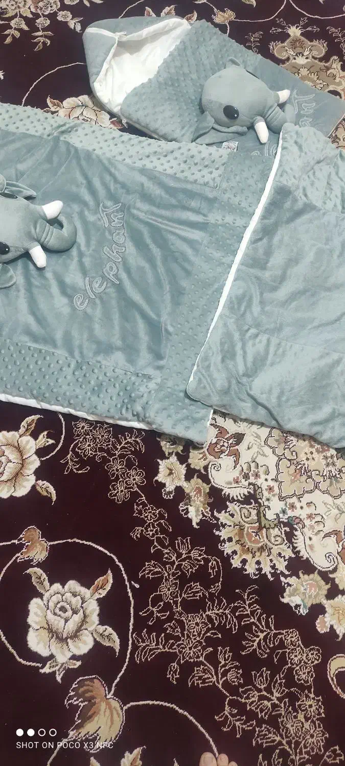 سرویس لحاف و تشک وقنداق فرنگی وپتوپیچ|اسباب و اثاث بچه|دورود, |دیوار