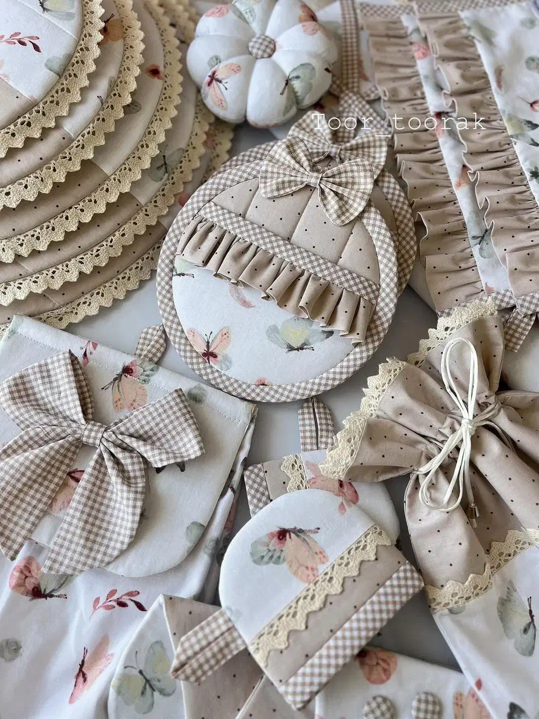 دوخت سرویس آشپزخانه|سفره، حوله، دستمال آشپزخانه|ارومیه, |دیوار