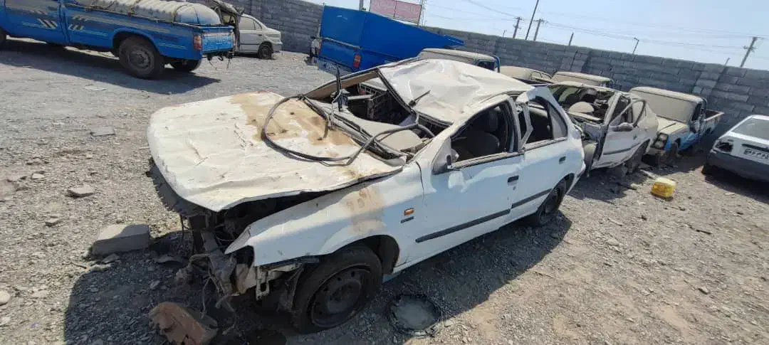 سمند ef7 تصادفی مدل ۹۷|خودرو سواری و وانت|میناب, |دیوار