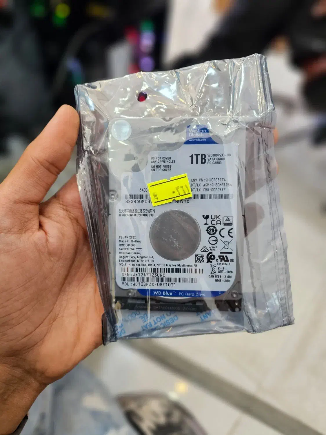 هارد ۲.۵ اینچی یک ترابایت|قطعات و لوازم جانبی رایانه|یزد, |دیوار