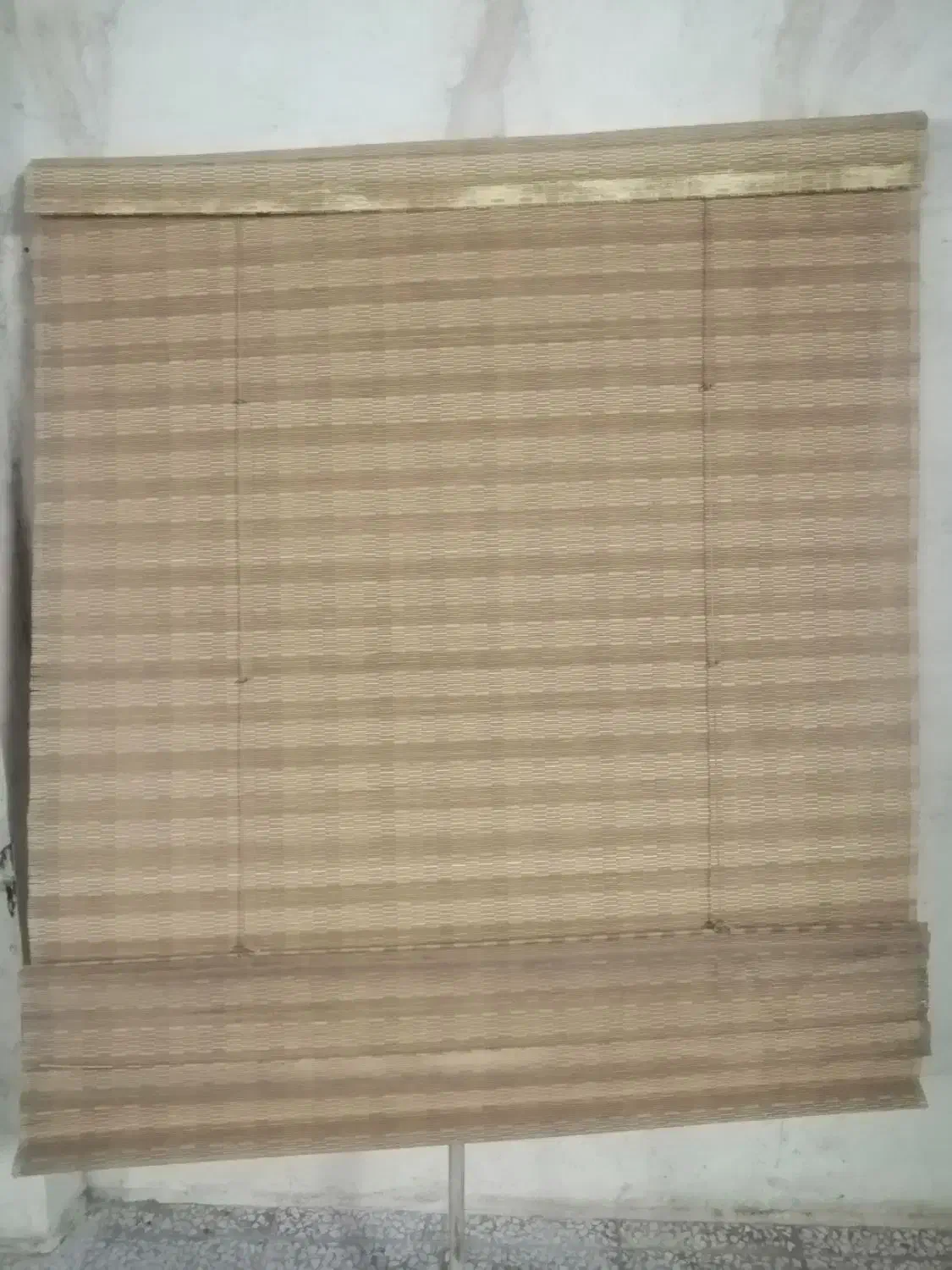 پرده حصیری چوبی|پرده، رانر، رومیزی|قم, تولید دارو و یخچال|دیوار