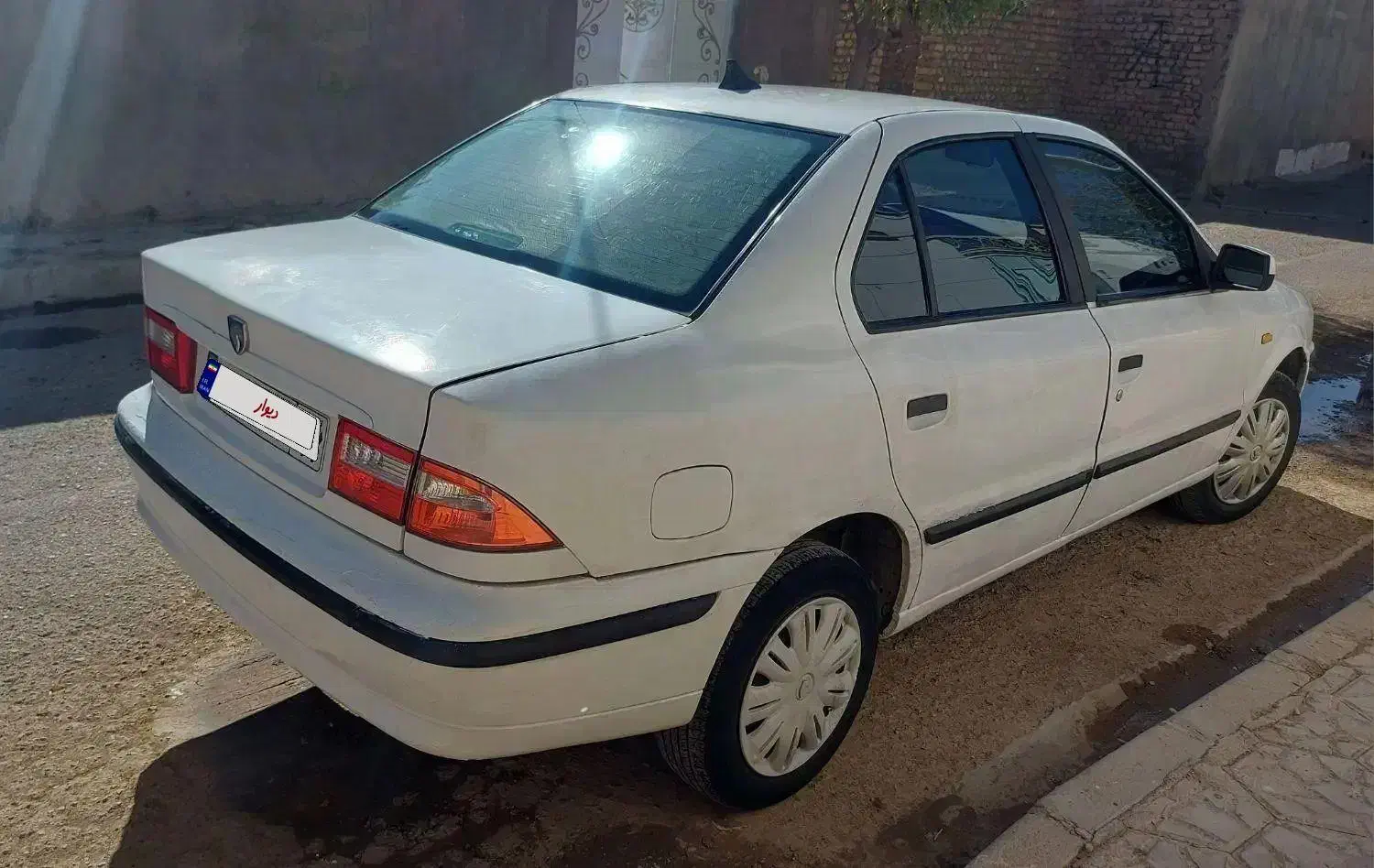 سمند سفید|خودرو سواری و وانت|زنجان, |دیوار