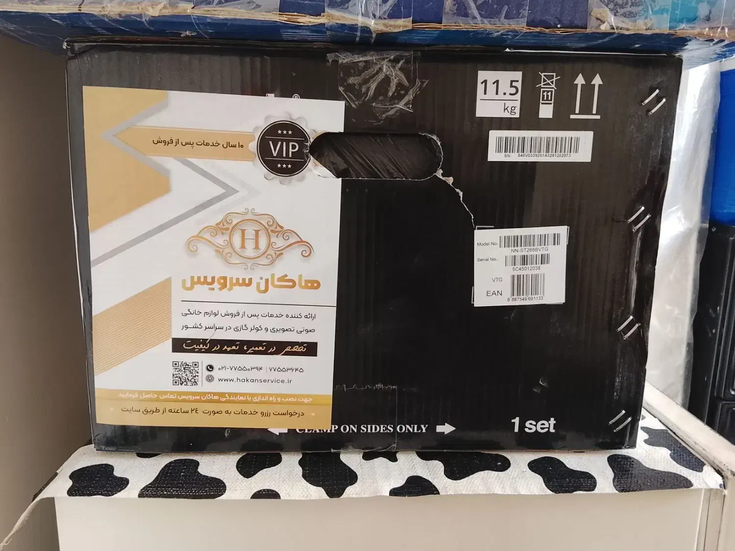 ماکروفر پاناسونیک اکبند|اجاق گاز و لوازم برقی پخت‌وپز|تالش, هشتپر|دیوار