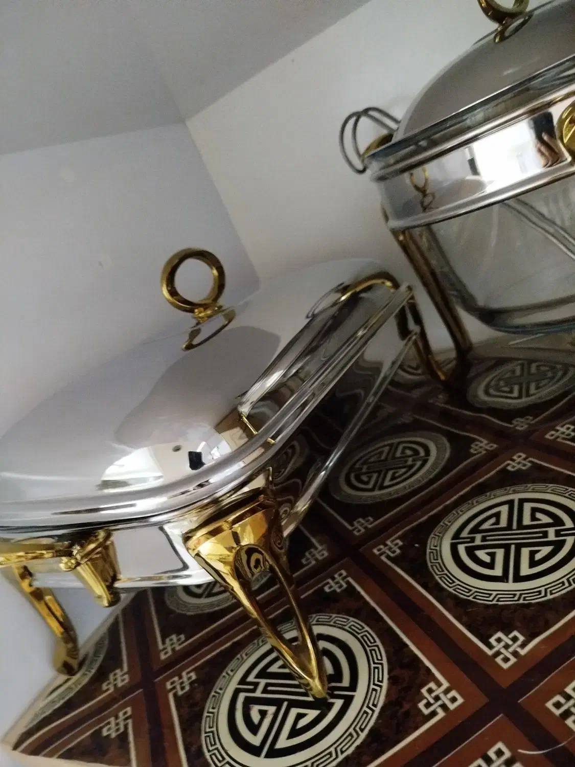 دو عدد سوفله نو|ظروف سرو و پذیرایی|باغ حلی, |دیوار