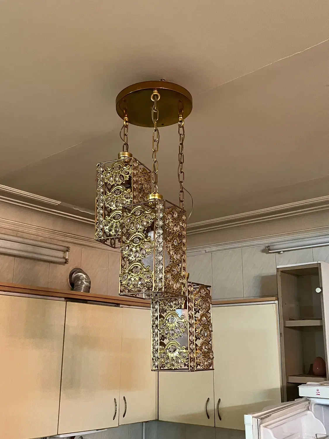 دو مدل لوستر|لوستر و چراغ آویز|قم, صادقی|دیوار