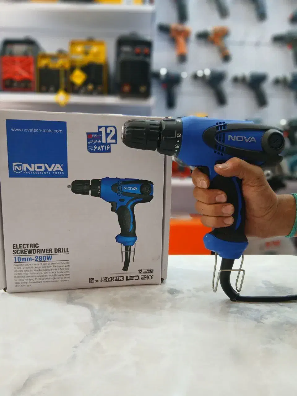 پیچ بند برقی پیچ گوشتی برقی گارانتی دار|ابزارآلات|ارومیه, |دیوار