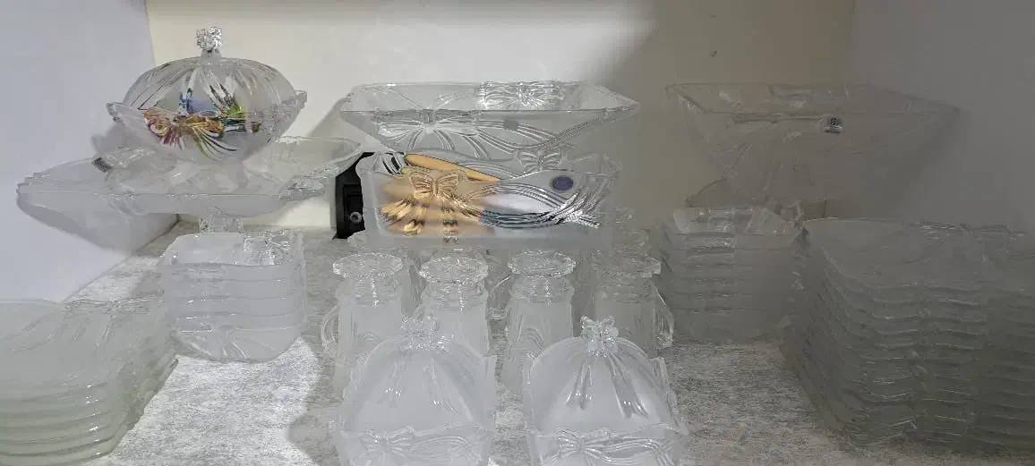 سرویس پذیرایی کریستال|ظروف سرو و پذیرایی|چهاردانگه (تهران), |دیوار